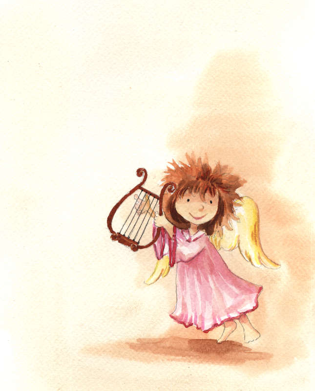 Lyre Player by asiapasek