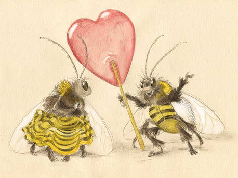 Valentine for a Bee