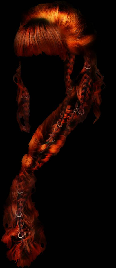 red hair braided #1 by PandoraPendragon on DeviantArt