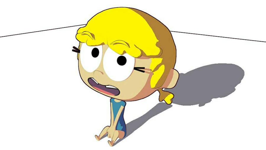 lana loud 3d rig done by DaveDisconnected on DeviantArt