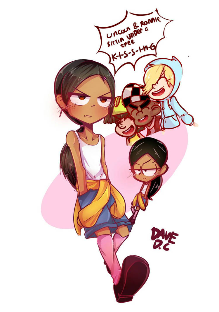 ronnie anne slickers loud lincoln deviantart xxx fairy kiss nikki fanart lynn carlota fan characters cartoon sisters casey sameer comics