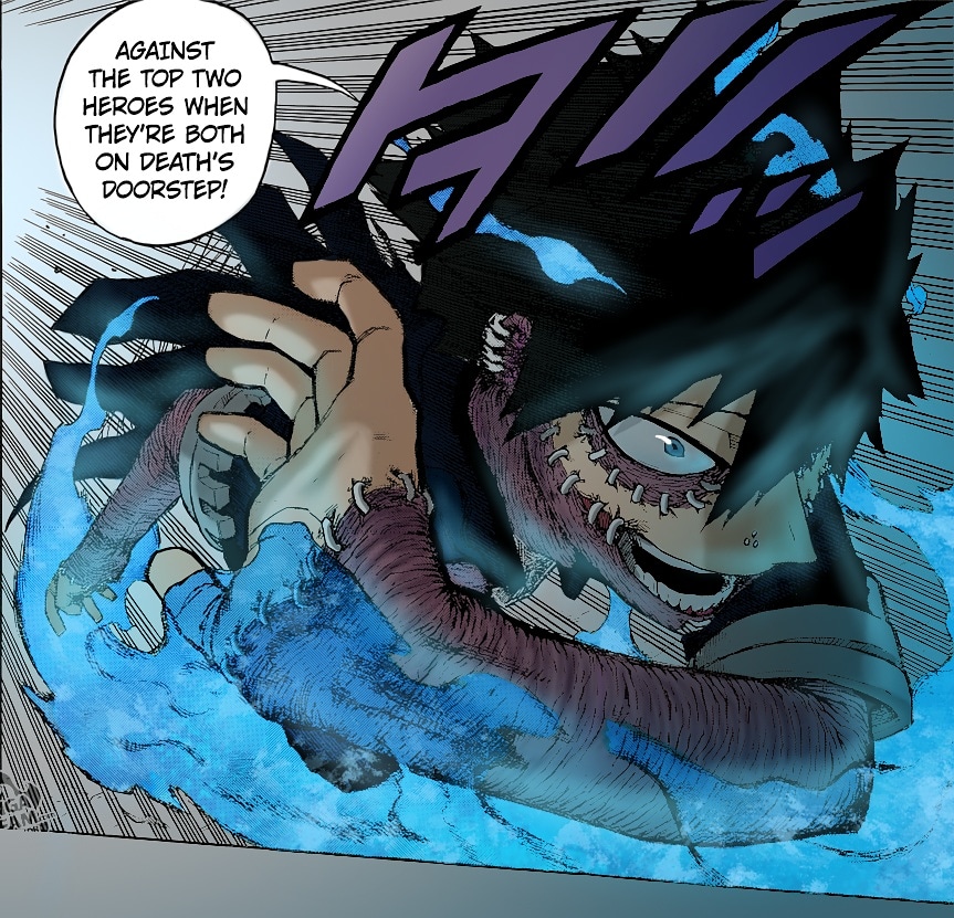 My Hero Academia Chapter 191 Colored Panel by lilveni on DeviantArt