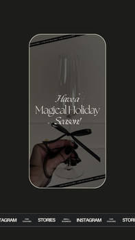 New Year Christmas Instagram Templates for Stories