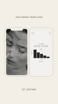 200 Botox Canva Social Media Instagram Templates