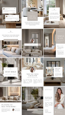 Realtor Social Media Templates for Instagram Feed