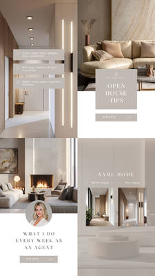 Professional Real Estate Instagram Templates