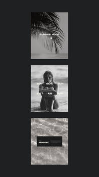 500 Instagram Aesthetic Templates Bundle III