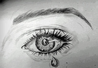 Eye- sad drawing by Topax-cj on DeviantArt