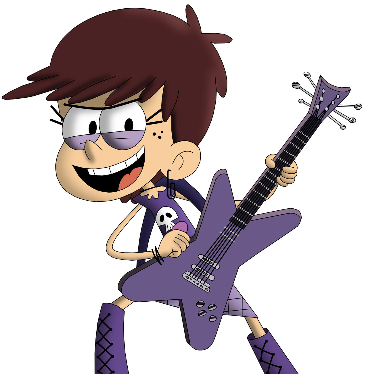 Luna Loud, The Rockstar by Dragonwarrior567 on DeviantArt