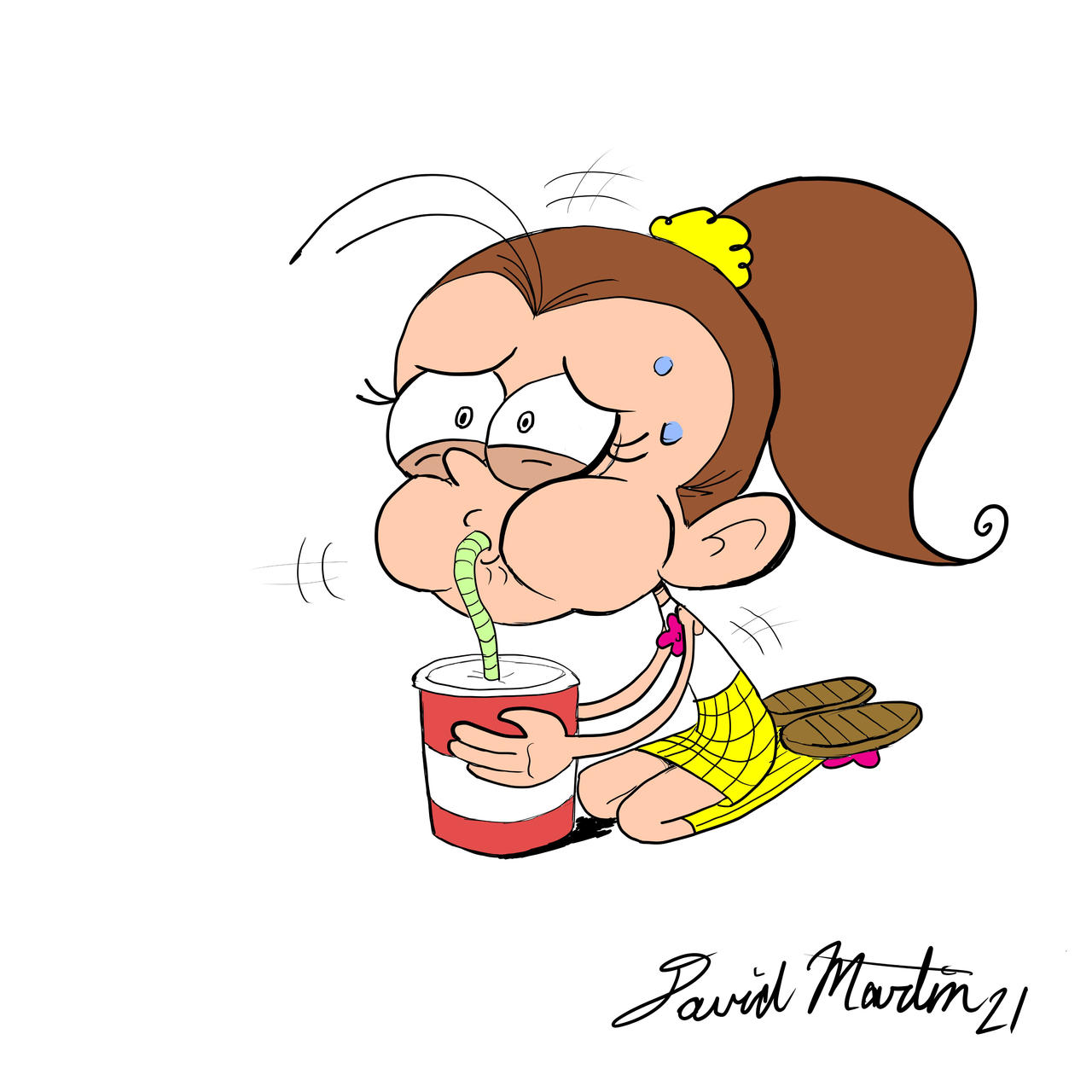 Luan s Desperate Drinking By Dragonwarrior567 On DeviantArt luan-s-desperate-drinking-by-dragonwarrior567-on-deviantart