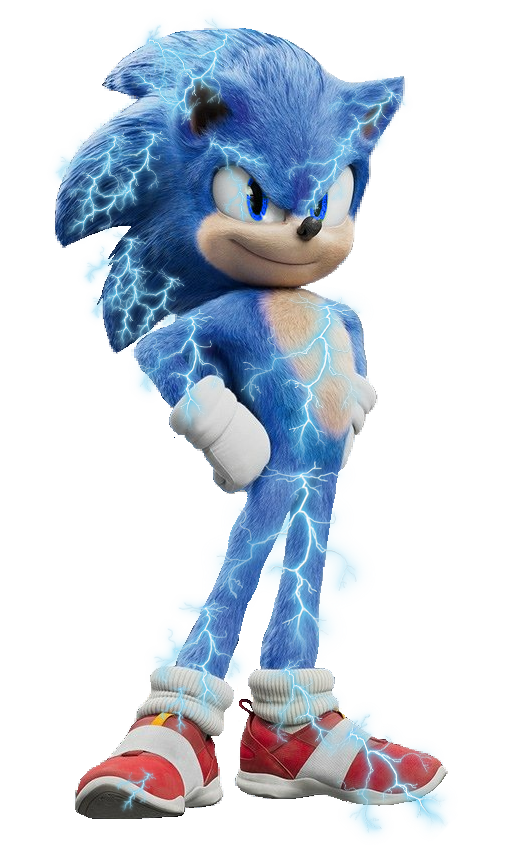 Sonic the Hedgehog (Movie) (2) - PNG by Captain-Kingsman16 on DeviantArt