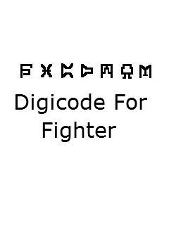 Digi Code Deviantart Font Digicode for fighter by saberbladeprime on DeviantArt