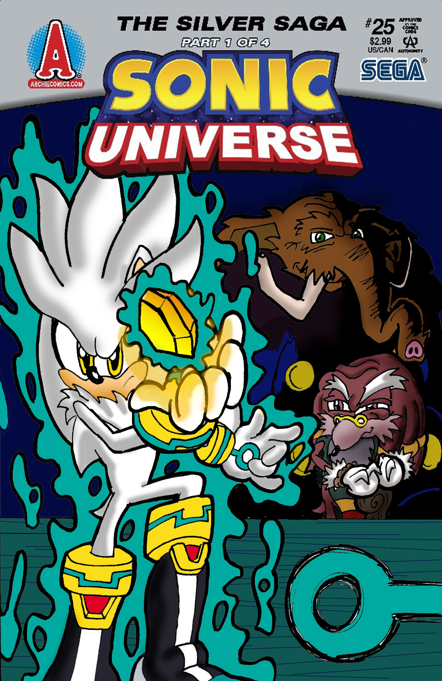 Sonic Universe 25 coloured