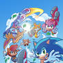 Sonic #279 Variant (Summer Re-Color)