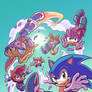 Sonic #279 Variant (Spring Re-Color)