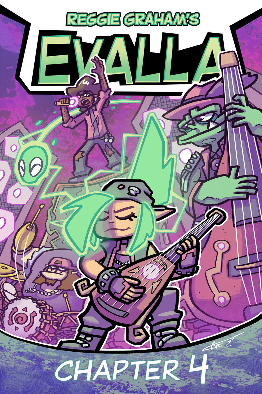 EVALLA Chapter 4 Cover by Ziggyfin