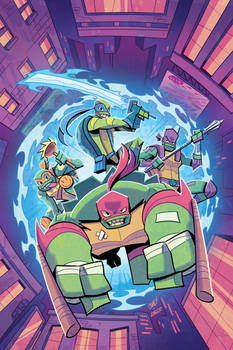 IDW Rise of the TMNT: Sound Off! #3 Colors