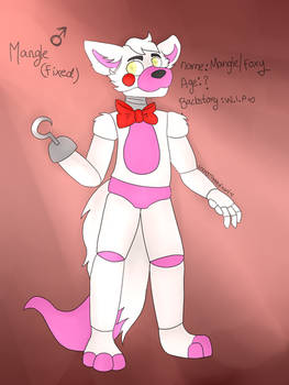 FNAF AU Mangle design