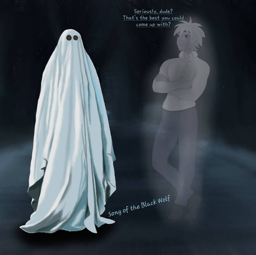 Drawtober Day 29: Ghosts by SongoftheBlackWolf on DeviantArt