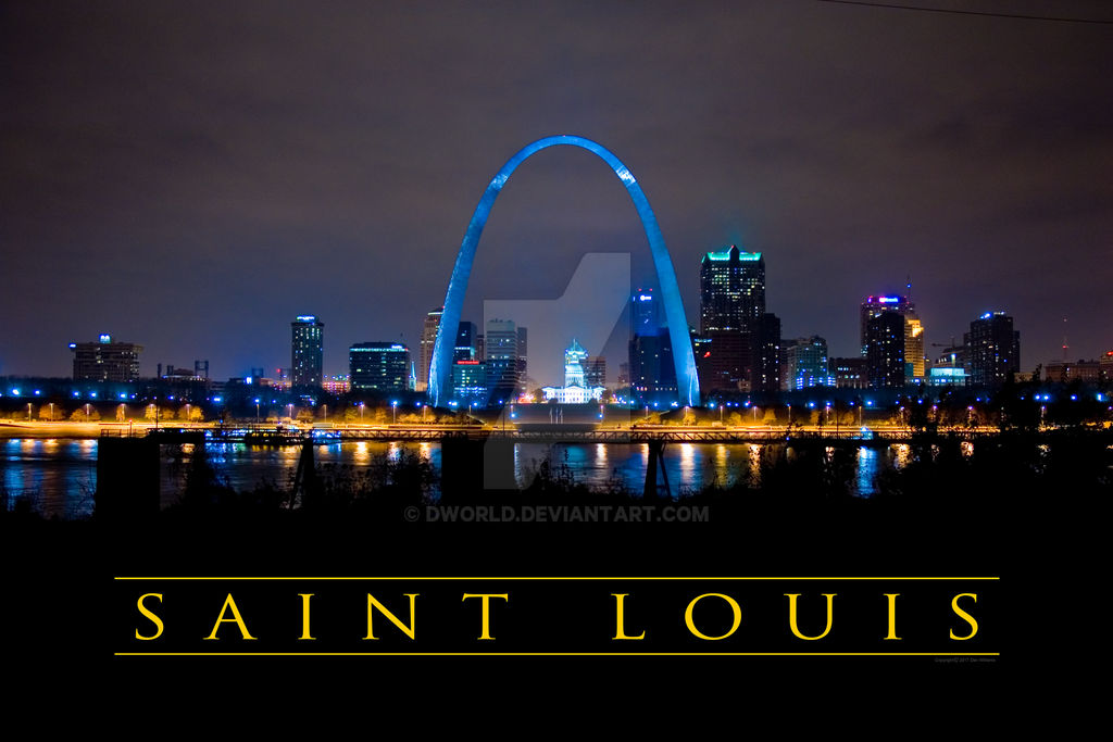 St. Louis Skyline at Night