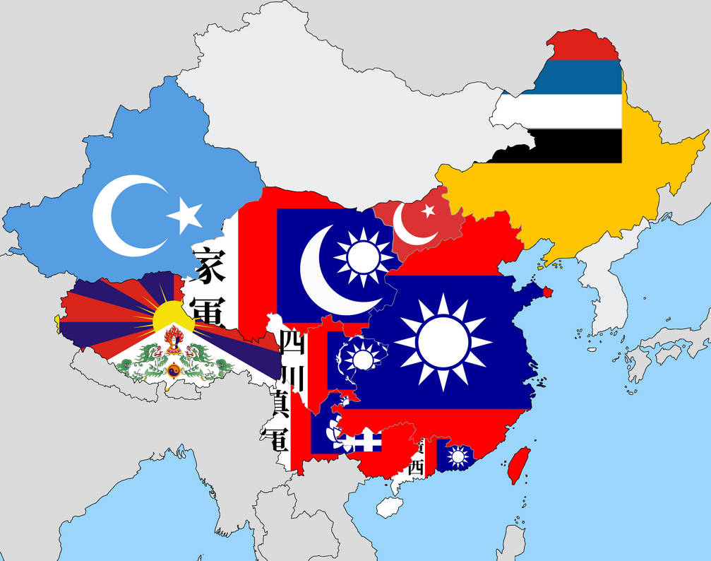 Deviantart China Map Warlord Era China - Mapping by wither69 on DeviantArt