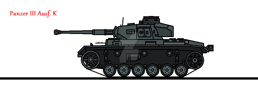 Panzer III Ausf. K by thesketchydude13 on DeviantArt