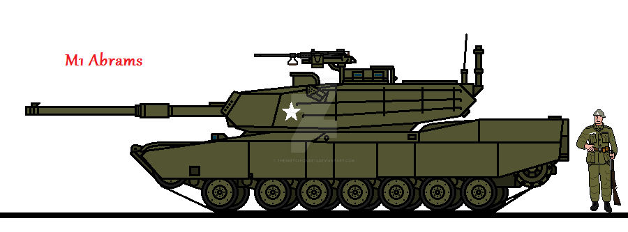 Deviantart Abrams M1 Abrams by thesketchydude13 on DeviantArt
