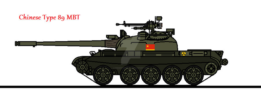 Chinese Type 89 MBT (Fallout) by thesketchydude13 on DeviantArt