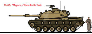 M48A4 Magach-3 Main Battle Tank