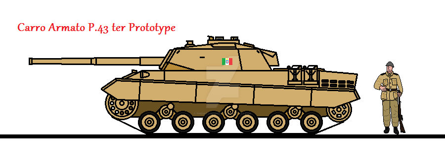 Carro Armato P.43 ter Prototype by thesketchydude13 on DeviantArt