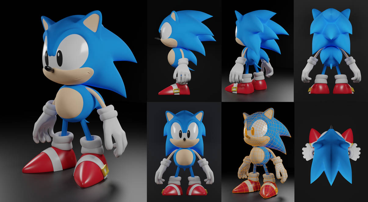 Sonic CLASSIC by Tox488 on DeviantArt