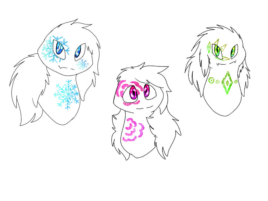 Decorative patterns by FreakyGhostkid on DeviantArt