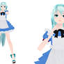 MMD-Miku-Alice Maid[DL In Desc]