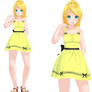 MMD-Rin-Basic Summer Outfit [Dl in Desc]