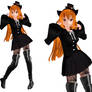 MMD-Kitty Gemma-Gothic Outfit [Model DL]