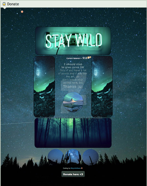 Custom Box Code - Donate Widget - F2u by SkaySaky on DeviantArt