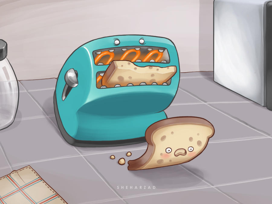 Deviantart Running Toaster Toaster by Sheharzad-Arshad on DeviantArt