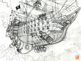 Pirate ship rough