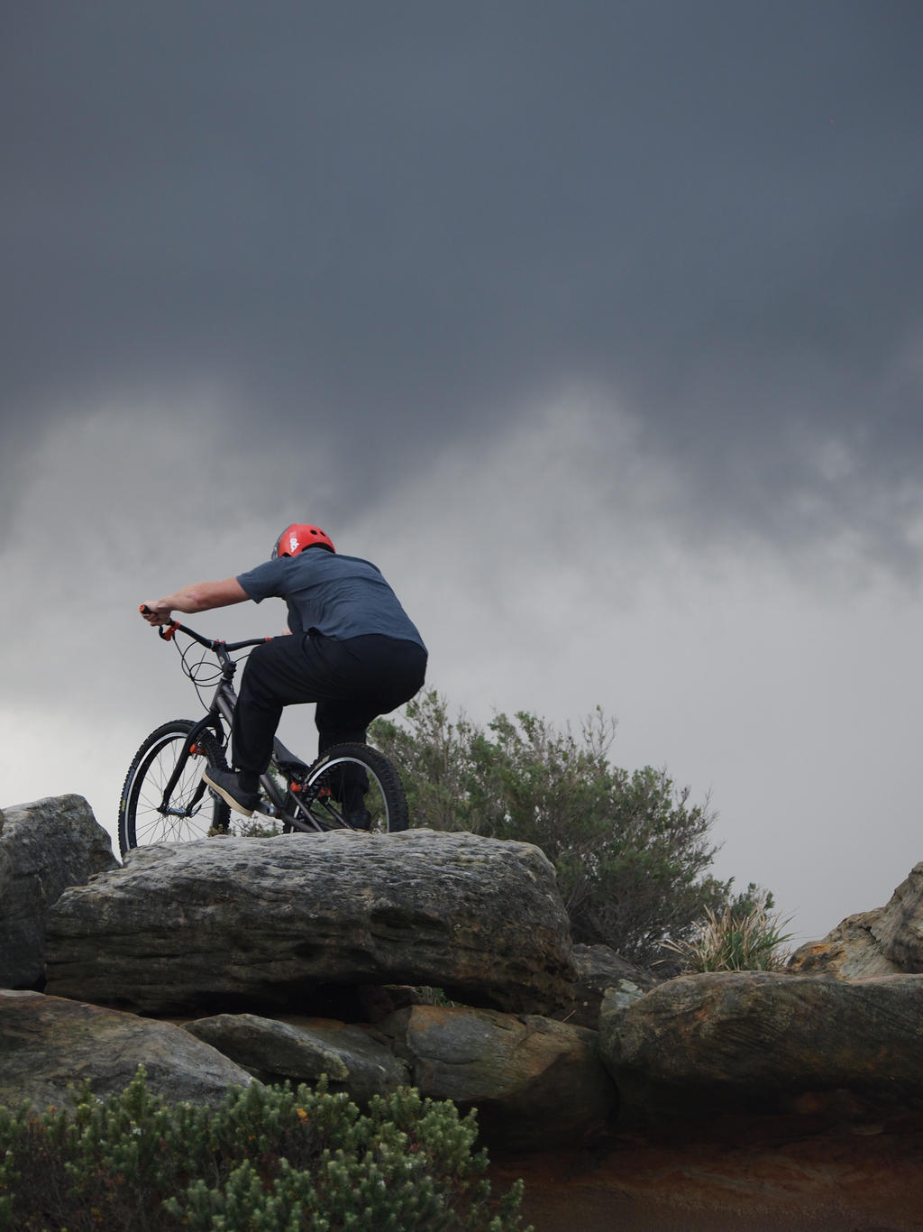 mountain biker