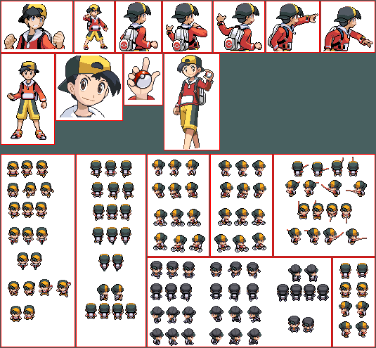 Trainer Gold G S C Style Pokemon Hgss By Barenn On Deviantart