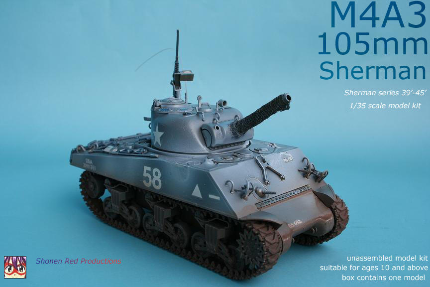 Sharon Model Kit Sherman Kit Box Art by shonenred on DeviantArt