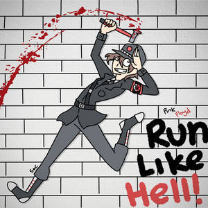 The Wall fan art: Run Like Hell!