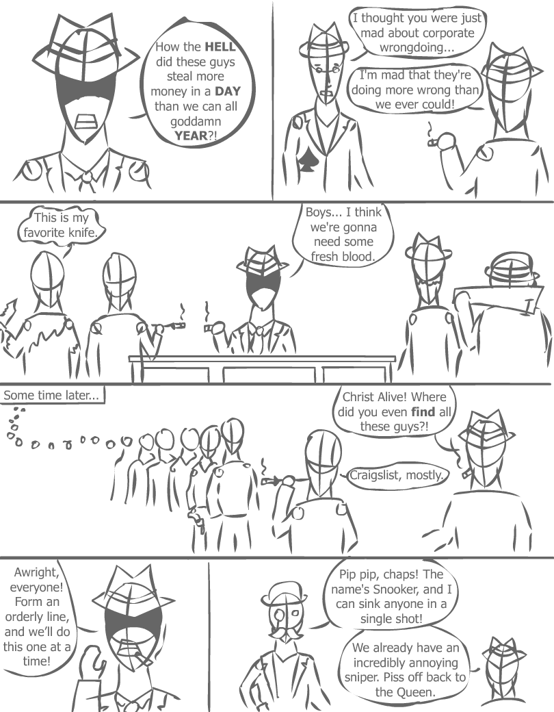 The Suits Page 7 sketch