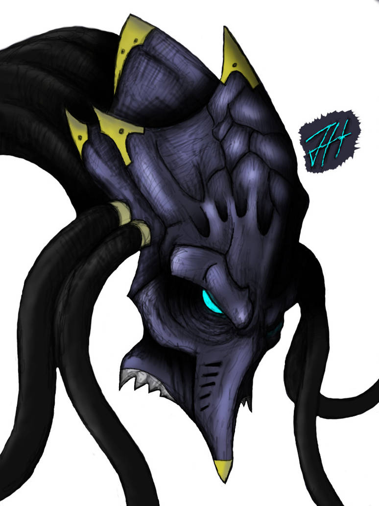 Protoss Templar - Colour by FoxLoxley on DeviantArt