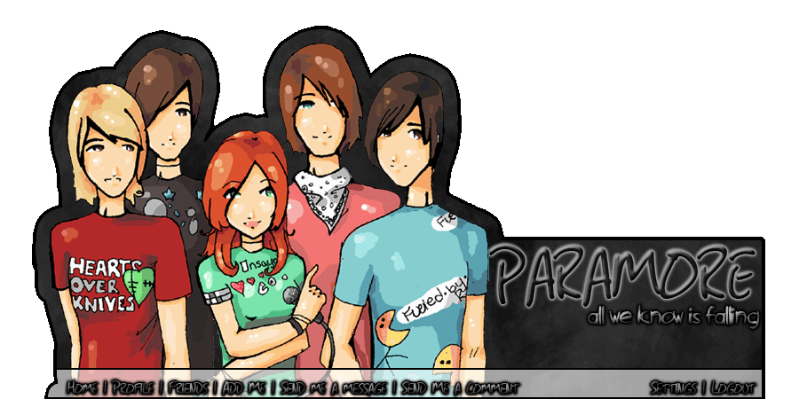 Paramore Layout Header by fr0z3nh3art on DeviantArt