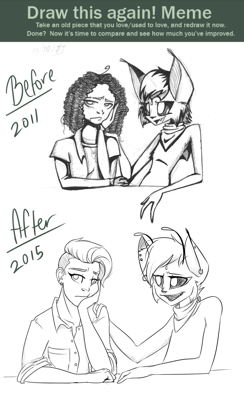 Improvement meme by RubyDawnHunter