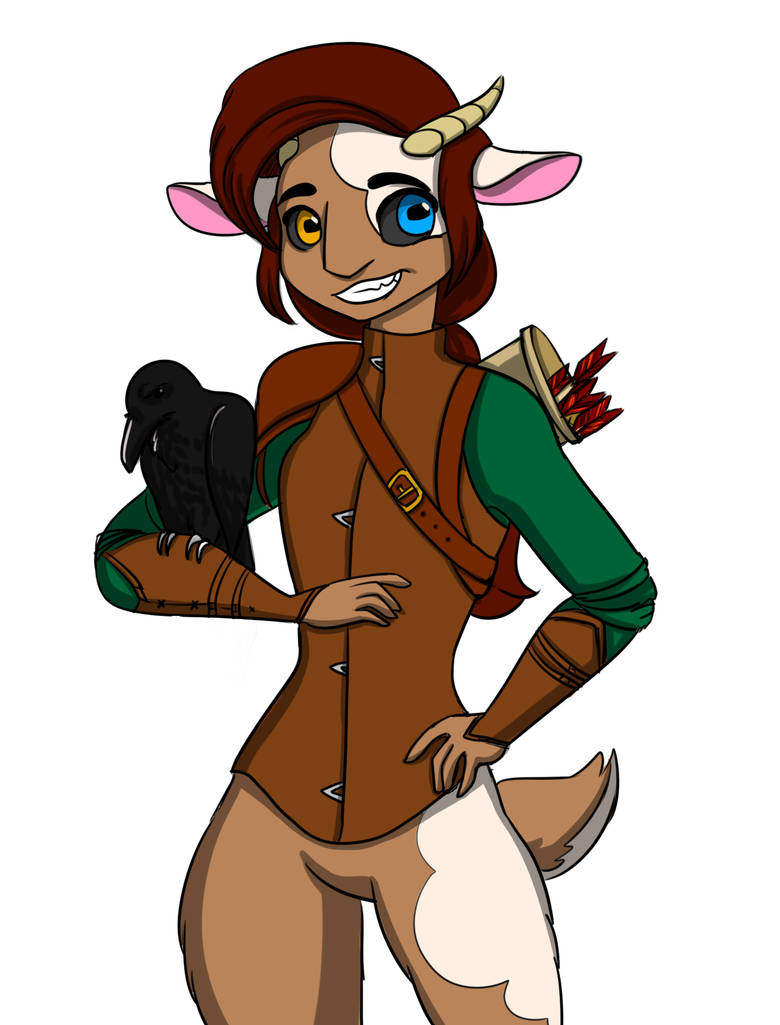 Rowan and Raven by RubyDawnHunter