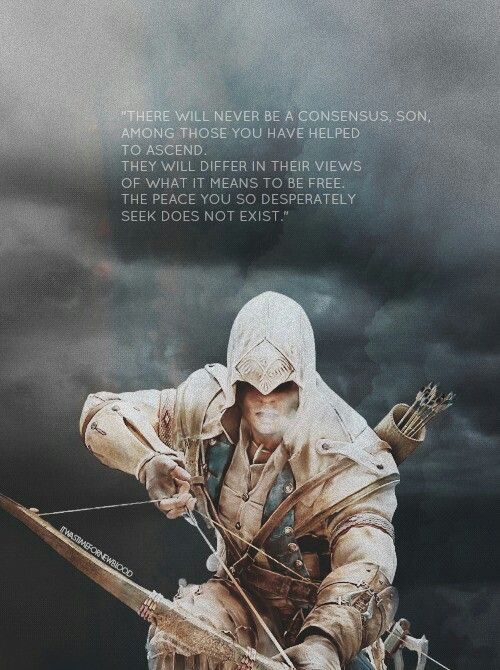 Poster Assassin's creed III - connor