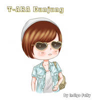 FANART- T-ARA N4 Eunjung today going to USA