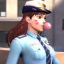 D'va has a bubble gum 1/5